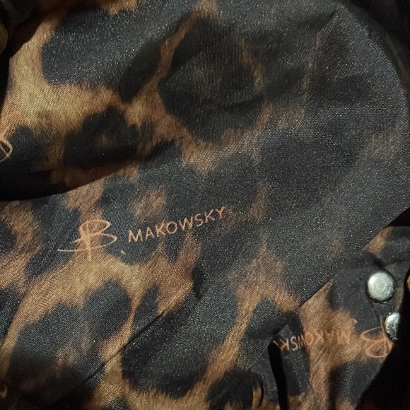 B Makowsky black leather slouch bag - Picture 13 of 16